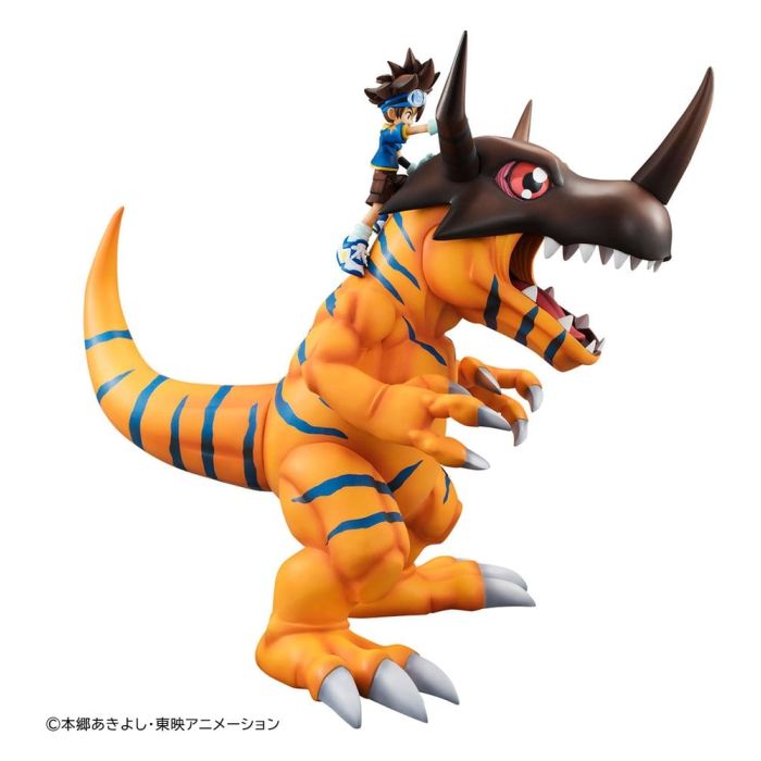 Digimon Adventure Precious G.E.M. Series PVC Figure Greymon & Taichi Yagami 25 cm (Repeat)