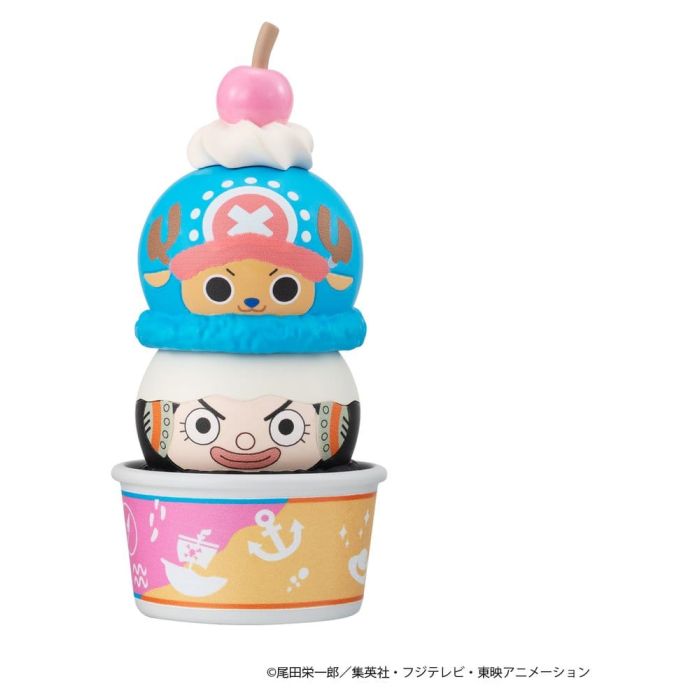 One Piece Tsumichen Stack up & Change Trading Figure 6-Pack 8 cm (with gift)  