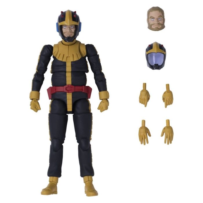 Mobile Suit Gundam G.M.G. Collection 13 Action Figure Principality of Zeon Black Tri-Stars Gaia Normal Suit Ver. 10 cm