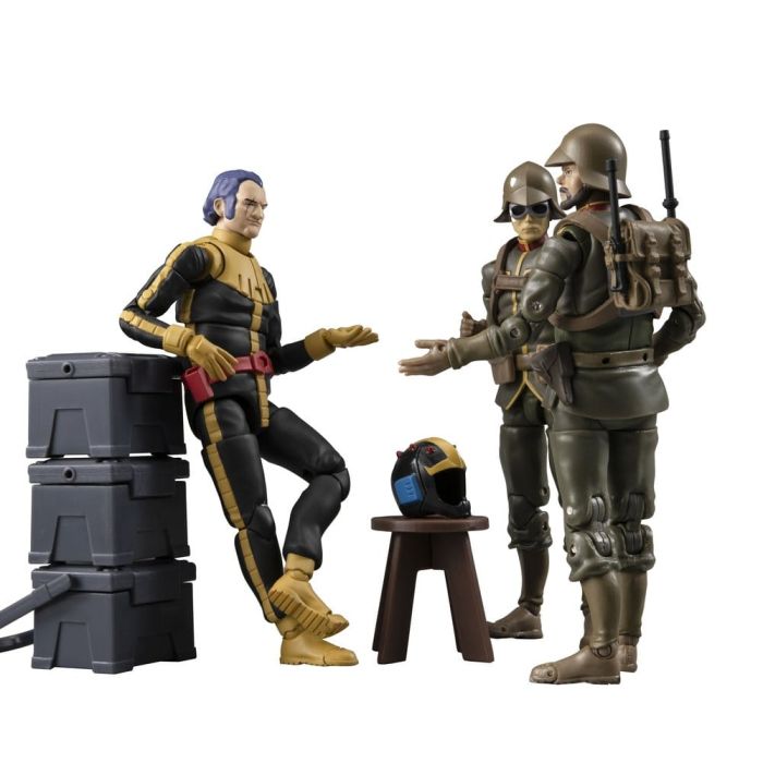 Mobile Suit Gundam G.M.G. Collection 15 Action Figure Principality of Zeon Black Tri-Stars Mash Normal Suit Ver. 10 cm