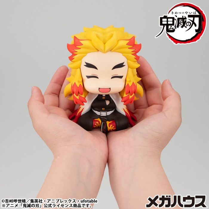 Demon Slayer: Kimetsu no Yaiba Look Up PVC Statue Rengoku Kyoujurou Smile Ver. 11 cm 