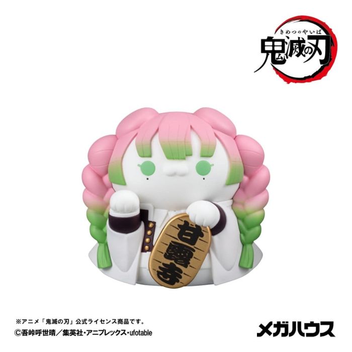 Demon Slayer: Kimetsu no Yaiba Mega Cat Project PVC Figures 8-Pack 6 cm (with gift)