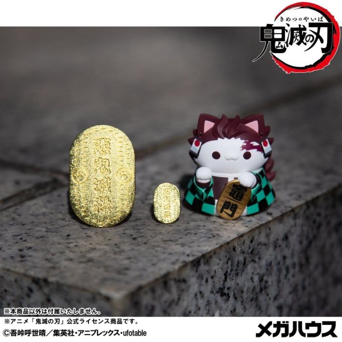 Demon Slayer: Kimetsu no Yaiba Mega Cat Project PVC Figures 8-Pack 6 cm (with gift)