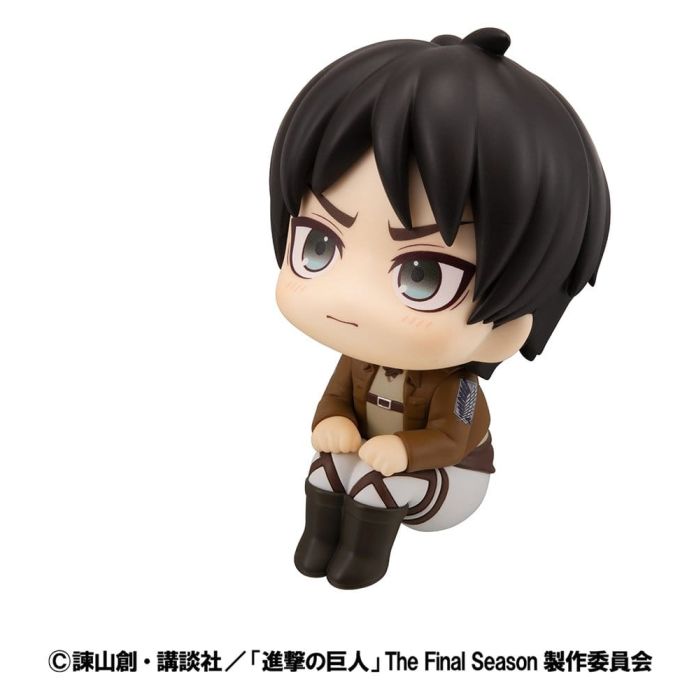 Attack on Titan Lookup PVC Figure Eren Jaeger Grumpy Ver. 11 cm