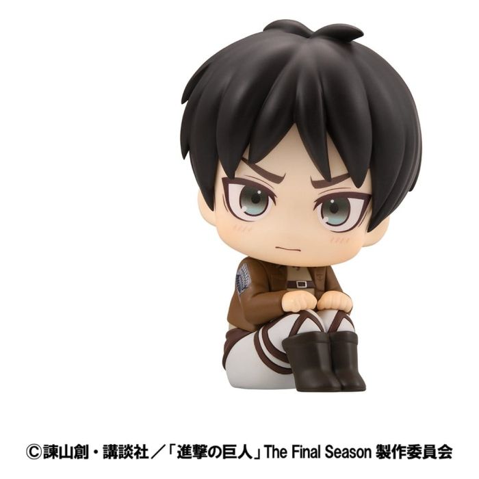 Attack on Titan Lookup PVC Figures 2-Pack Armin Arlert & Eren Yeager Grumpy Ver. 11 cm (with gift)