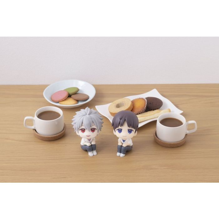 Evangelion: 3.0+1.0 Thrice Upon a Time Look Up PVC Figure Shinji Ikari 11 cm (Repeat)