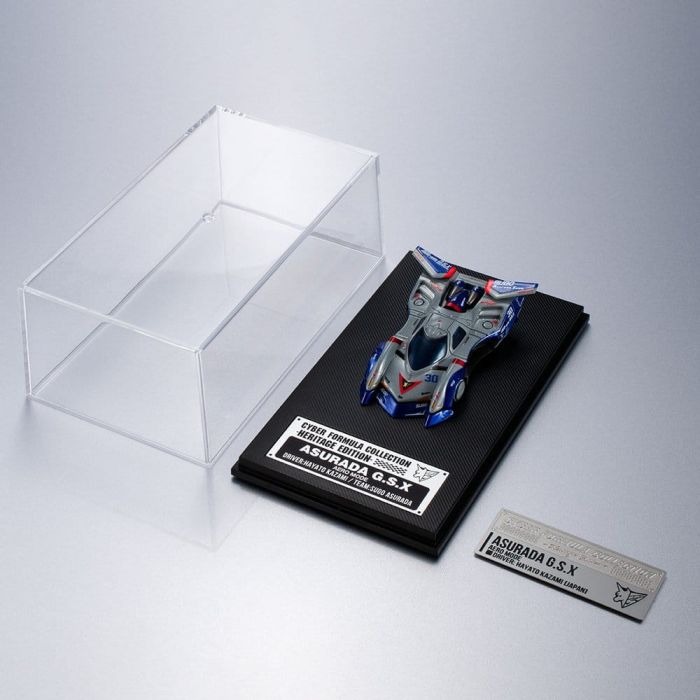 Future GPX Cyber Formula Cyber Formula Collection -Heritage Edition- Vehicle Set 3-Pack Asurada G.S.X Aero Mode & Knight Savior 005 & Missionel VR-4
