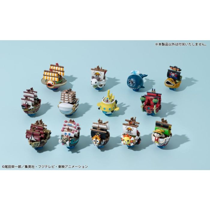 One Piece YuraColle Series Mini Figures Grand Line Collection Set Vol.3 6 cm