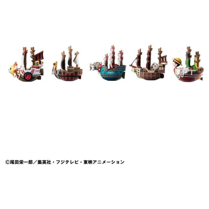 One Piece YuraColle Series Mini Figures Grand Line Collection Set Vol.3 6 cm