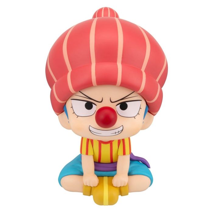 One Piece Look Up PVC Figure Buggy Childhood Ver. 11 cm