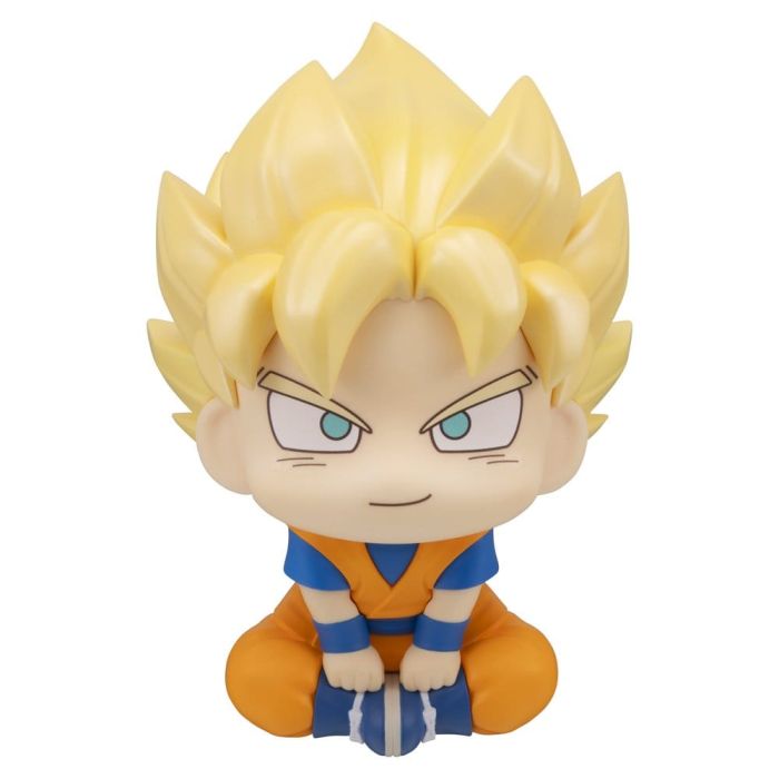 Dragon Ball DAIMA Look Up PVC Figures 2-Pack Super Saiyan Son Goku (mini) & Super Saiyan Vegeta (mini) 11 cm (with gift)