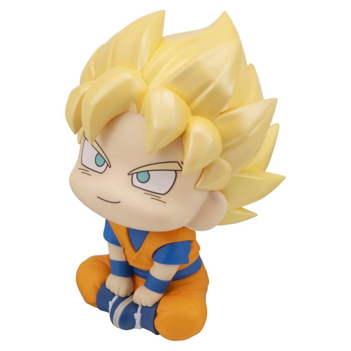 Dragon Ball DAIMA Look Up PVC Figures 2-Pack Super Saiyan Son Goku (mini) & Super Saiyan Vegeta (mini) 11 cm (with gift)