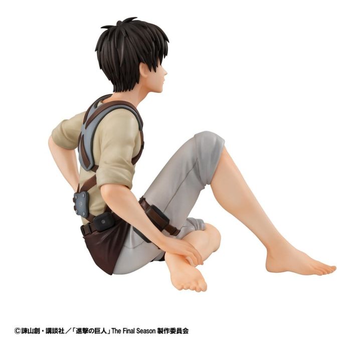 Attack on Titan G.E.M. Series PVC Figures 2-Pack Eren Yeager & Squad Captain Levi Palm Size