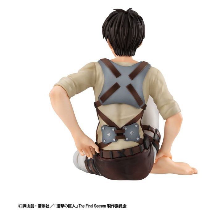 Attack on Titan G.E.M. Series PVC Figures 2-Pack Eren Yeager & Squad Captain Levi Palm Size