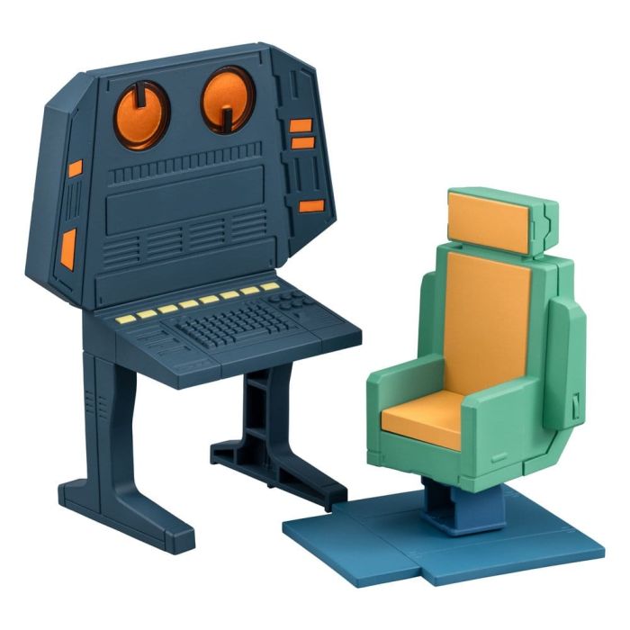 Mobile Suit Gundam G.M.G. Collection EX Diorama White Base Bridge Radio Operator Desk Set 10 cm (with gift)