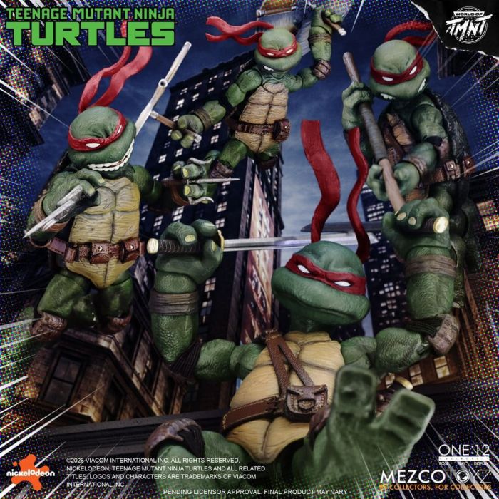 Teenage Mutant Ninja Turtles One:12 Collective Action Figures 1/12 Boxed Set 17 cm