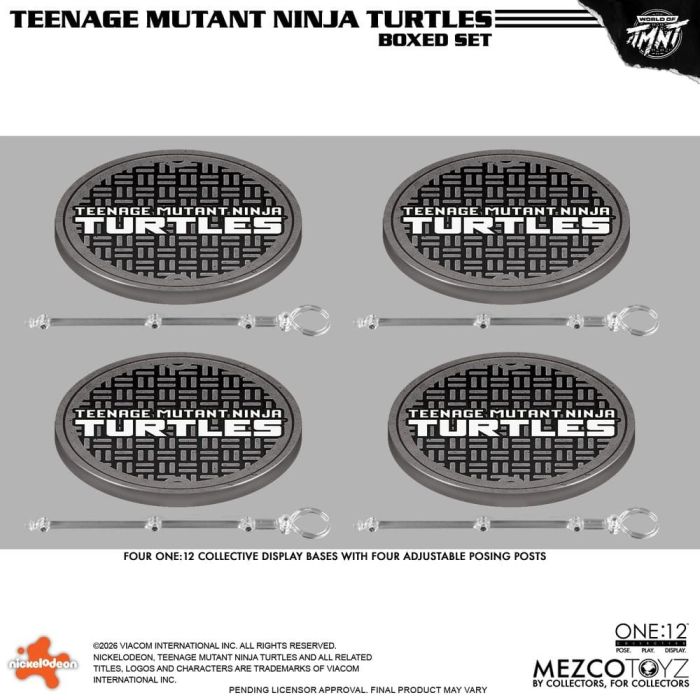 Teenage Mutant Ninja Turtles One:12 Collective Action Figures 1/12 Boxed Set 17 cm