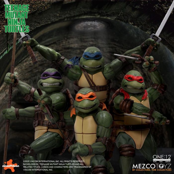 Teenage Mutant Ninja Turtles Figures box set 1/12 Teenage Mutant Ninja Turtles (1990 Movie) 15 cm