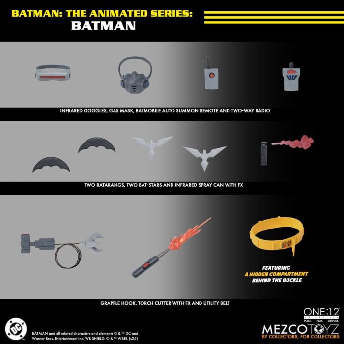 Batman: The Animated Series Action Figure 1/12 Batman 17 cm