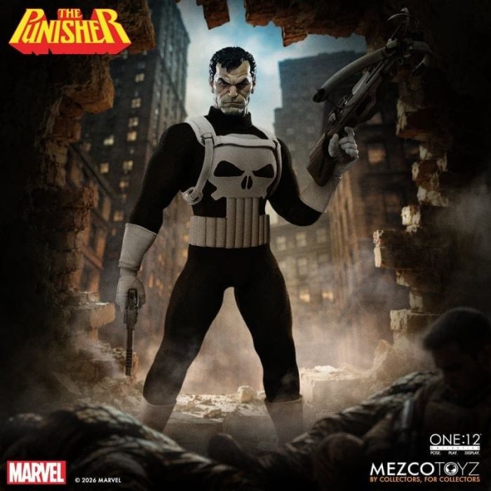 Marvel Comics One:12 Collective Action Figure 1/12 Punisher 17 cm
