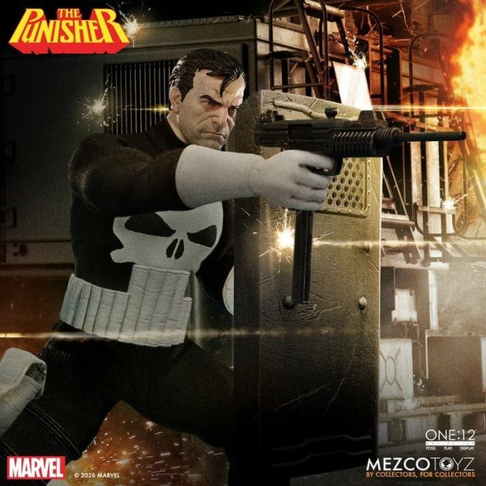 Marvel Comics One:12 Collective Action Figure 1/12 Punisher 17 cm