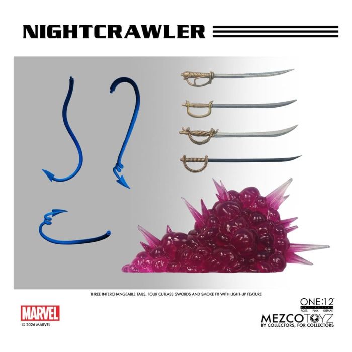 Marvel X-Men One:12 Collective Action Figure 1/12 Nightcrawler 16 cm