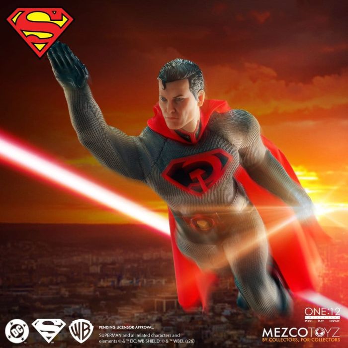 DC Comics One:12 Collective Action Figure 1/12 Superman: Red Son 17 cm