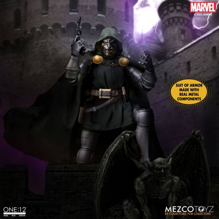 Marvel Action Figure 1/12 Doctor Doom 17 cm