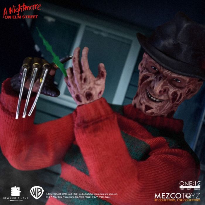 Nightmare On Elm Street Action Figure 1/12 Freddy Krueger 17 cm