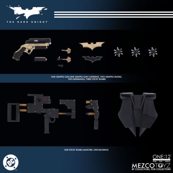 The Dark Knight Action Figure 1/12 Batman 17 cm