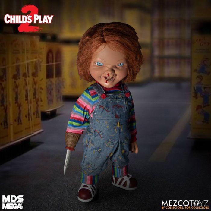 Child´s Play 2 Designer Series Talking Menacing Chucky 38 cm