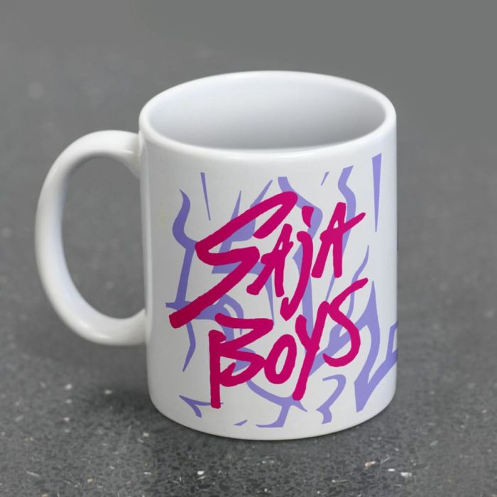 KPop Demon Hunters Mug Saja Boys Logo 