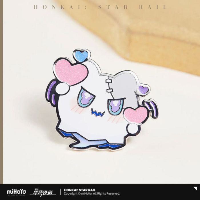 Honkai: Star Rail Wubbaboo Series Pin Badge Lovey Dovey 