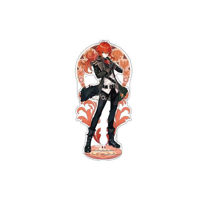 Genshin Impact Mondstadt Theme Series Character Acrylic Figure Diluc 14 cm