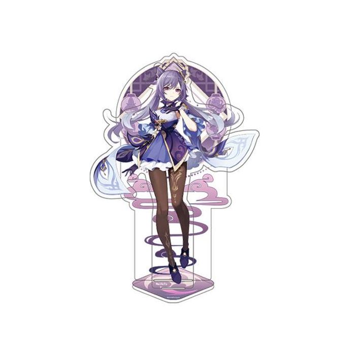 Genshin Impact Liyue Theme Series Character Acrylic Figure Keqing 14 cm