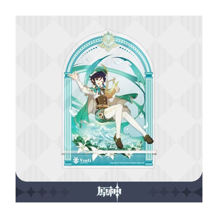 Genshin Impact Acrylic Phone Stand Venti 17 cm
