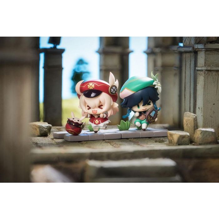 Genshin Impact Battle Scene Series Trading Figure 6-Pack Mondstadt Edition 5 cm 