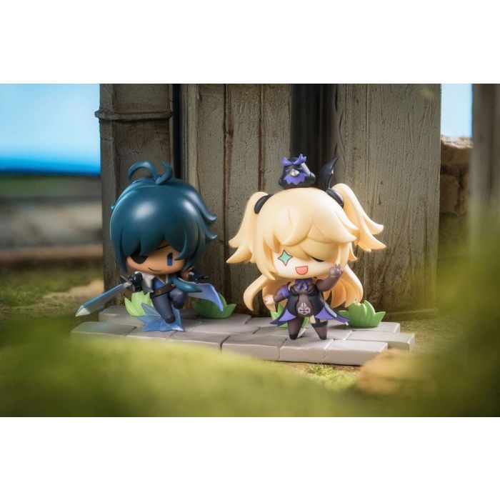 Genshin Impact Battle Scene Series Trading Figure 6-Pack Mondstadt Edition 5 cm 