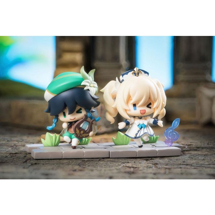 Genshin Impact Battle Scene Series Trading Figure 6-Pack Mondstadt Edition 5 cm 