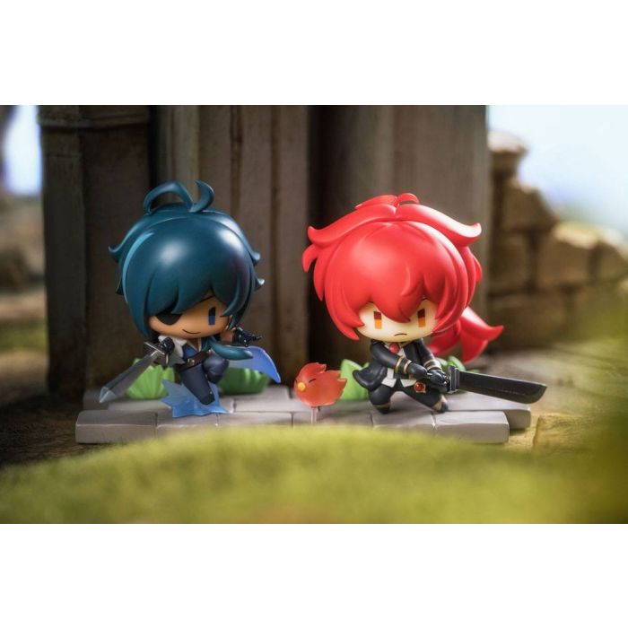 Genshin Impact Battle Scene Series Trading Figure 6-Pack Mondstadt Edition 5 cm 