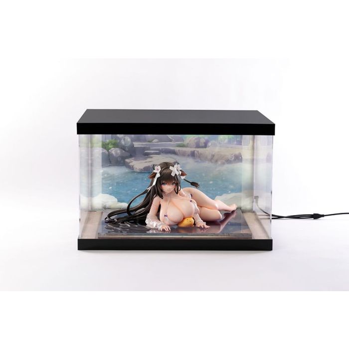 Azur Lane Acrylic Display Case with Lighting for figure Kashino Hot Springs Relaxation