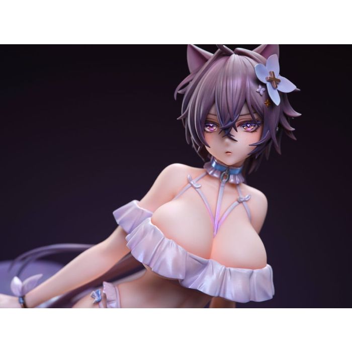 Original Character Statue 1/6 Cat-like Girlfriend Evangeline 28 cm