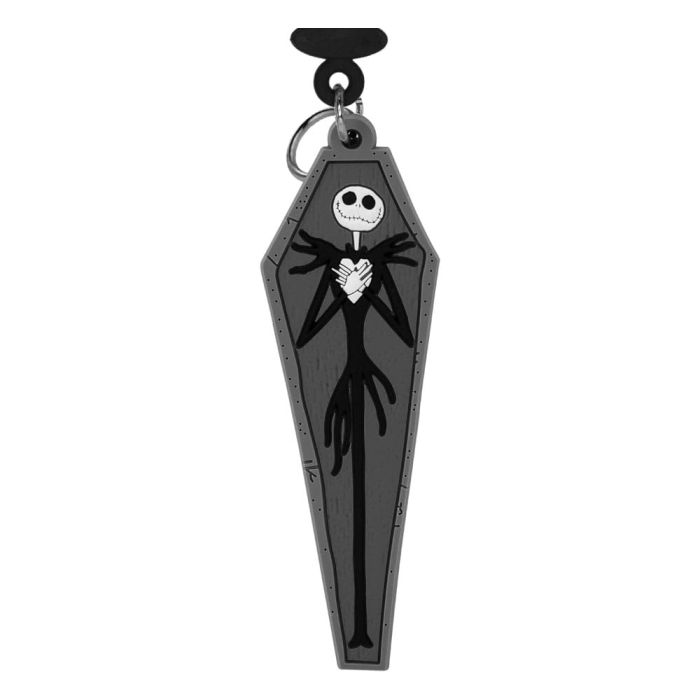 Nightmare before Christmas Soft Touch PVC Bag Clip Jack 