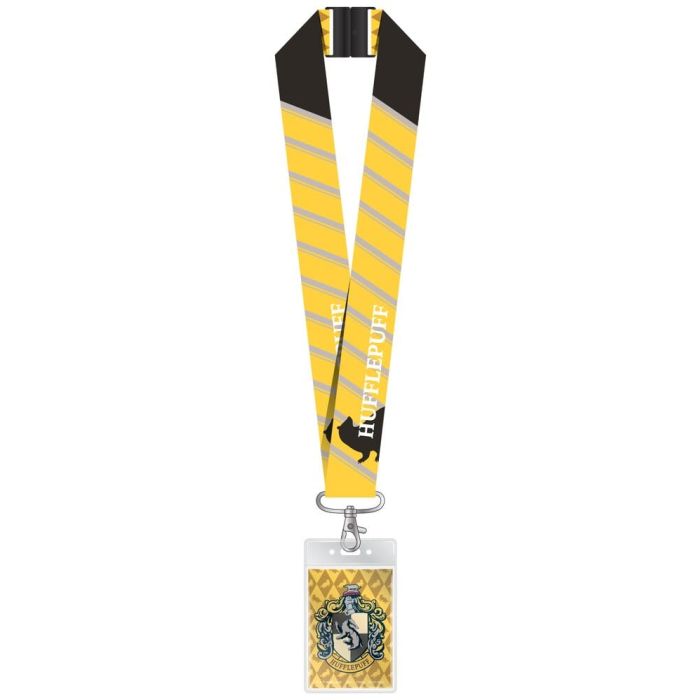 Harry Potter Deluxe Lanyard with Card Holder Hufflepuff