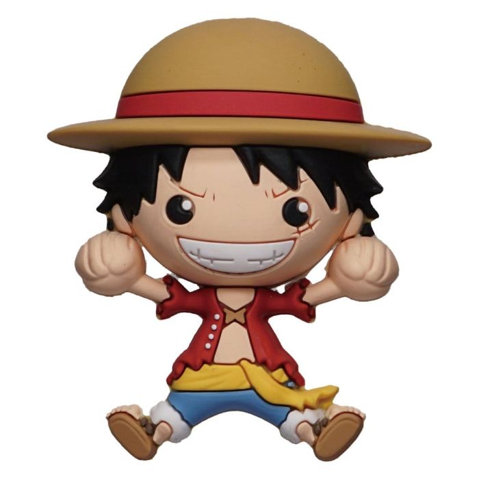One Piece 3D Foam Magnet Luffy