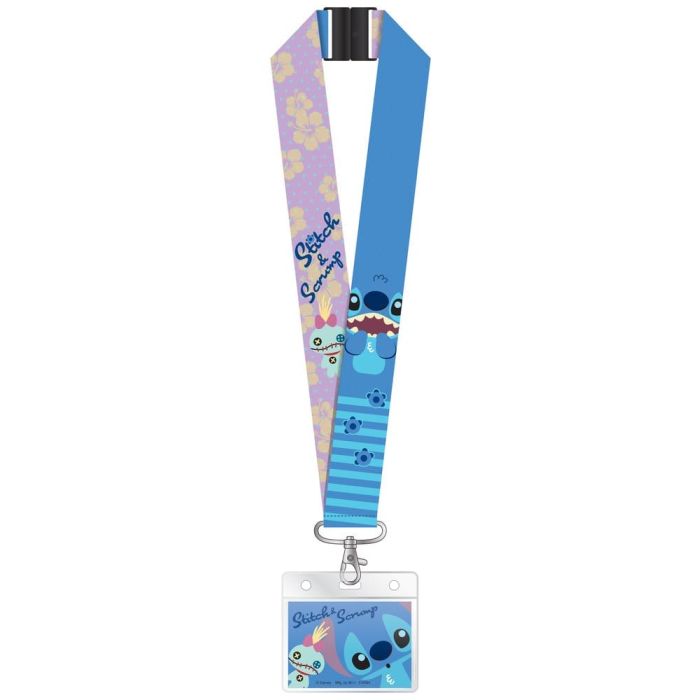Stitch Deluxe Lanyard with Card Holder