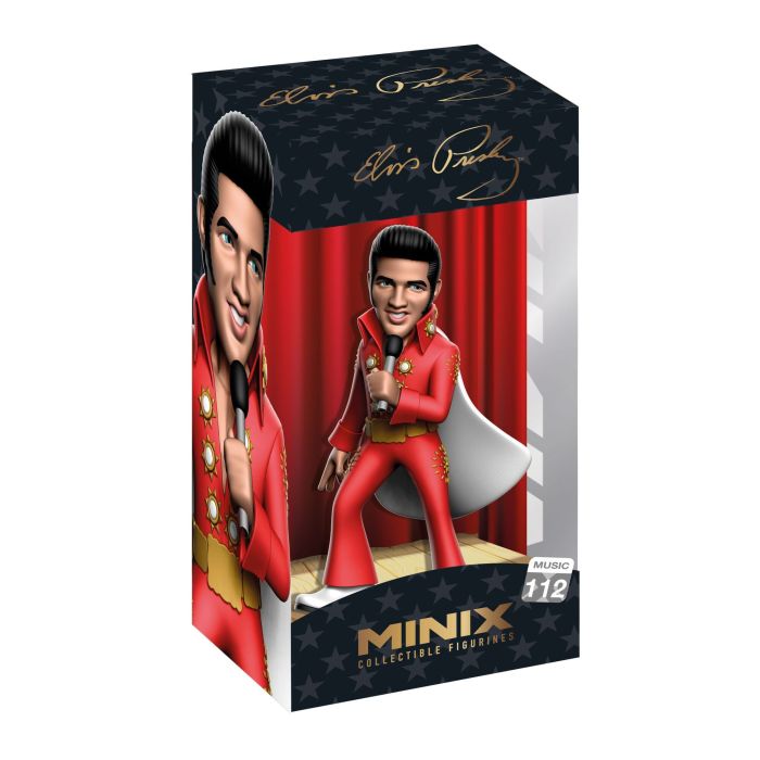 Elvis Presley Minix Figure Elvis Red Suit 12 cm      