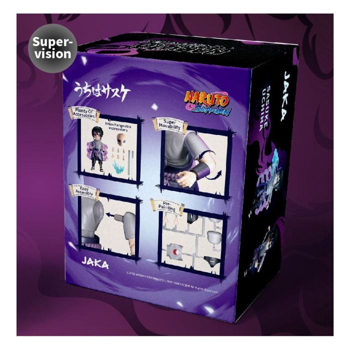 Naruto Plastic Model Kit Sasuke Uchiha 12 cm     
