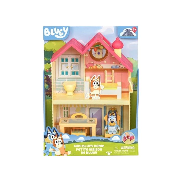 Bluey Playset Mini Heelers Home