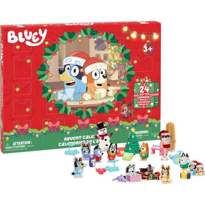Bluey  Advent Calendar Mini Figures